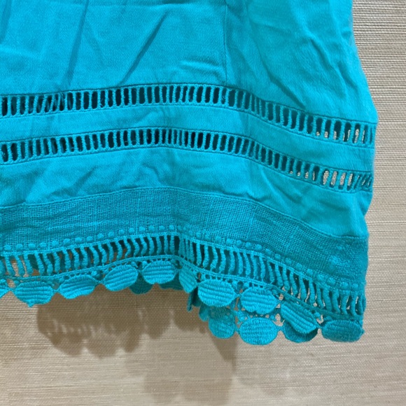 L* Space Turquoise Slip Dress - Picture 4 of 4